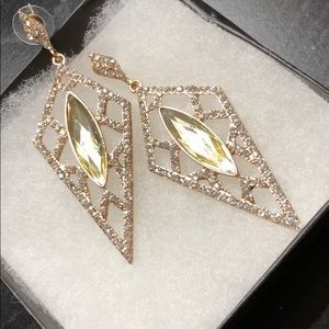 Diamond Shape Earrings